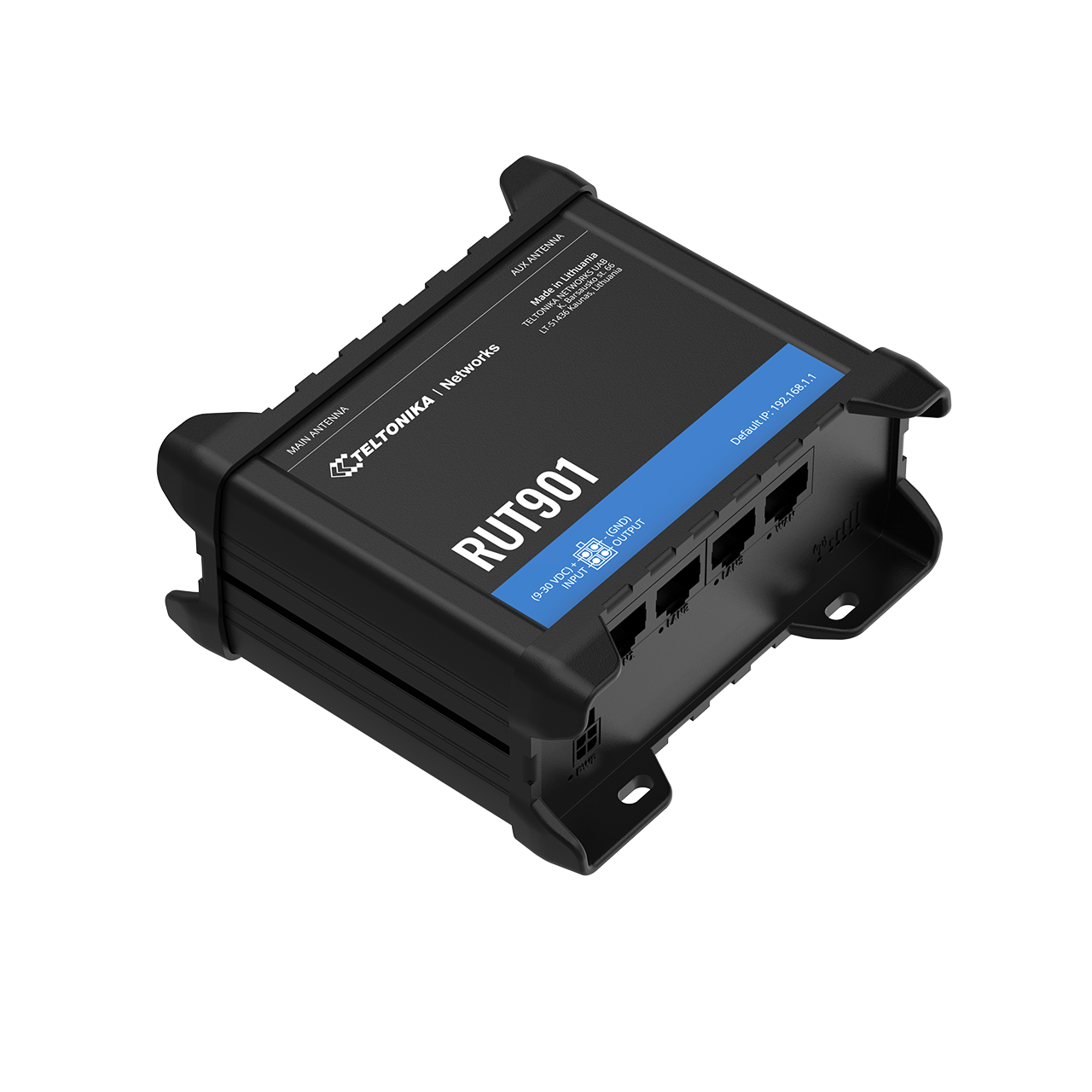 RUT901 - Routeur industriel 4G LTE Cat 4 - Teltonika