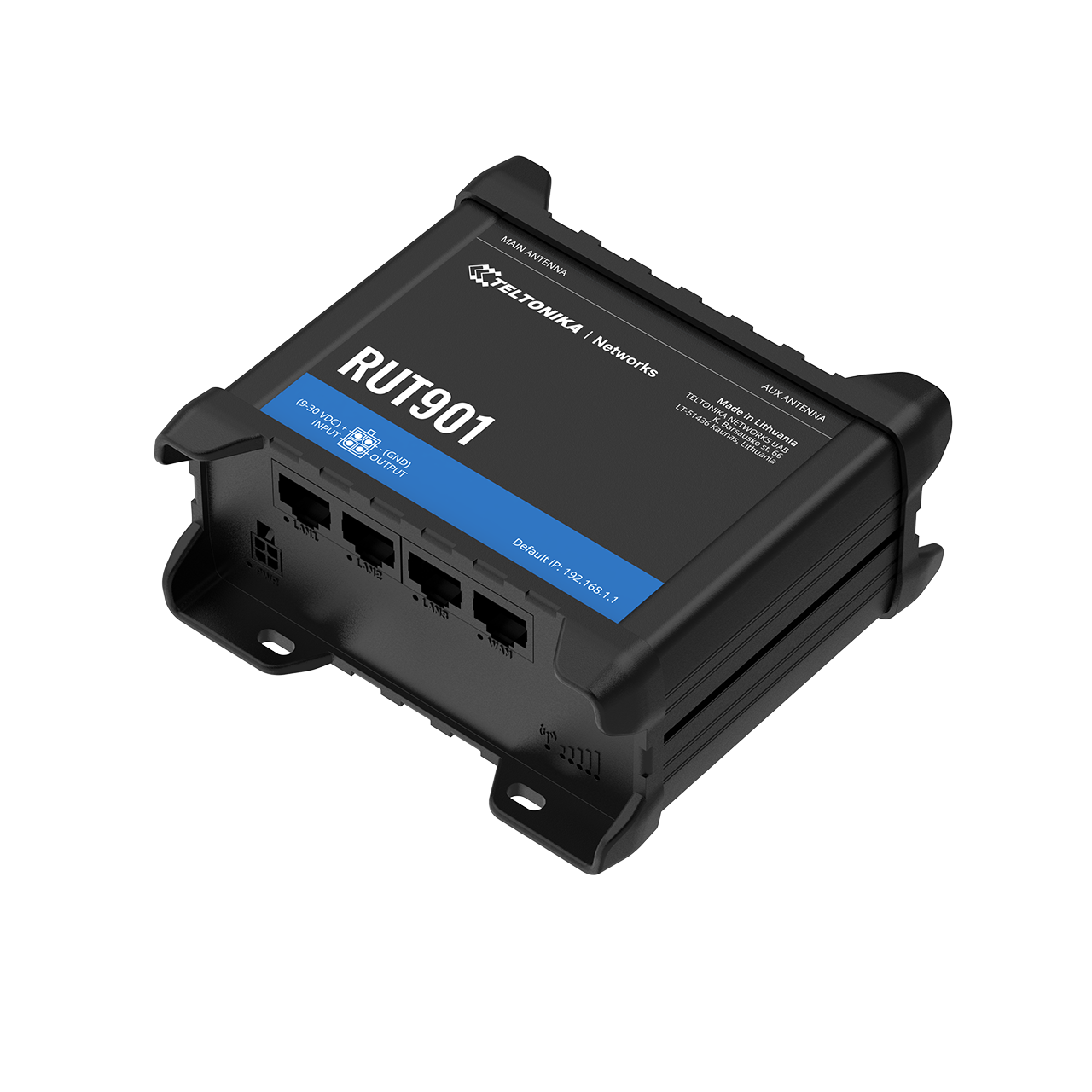 RUT901 - Routeur industriel 4G LTE Cat 4 - Teltonika