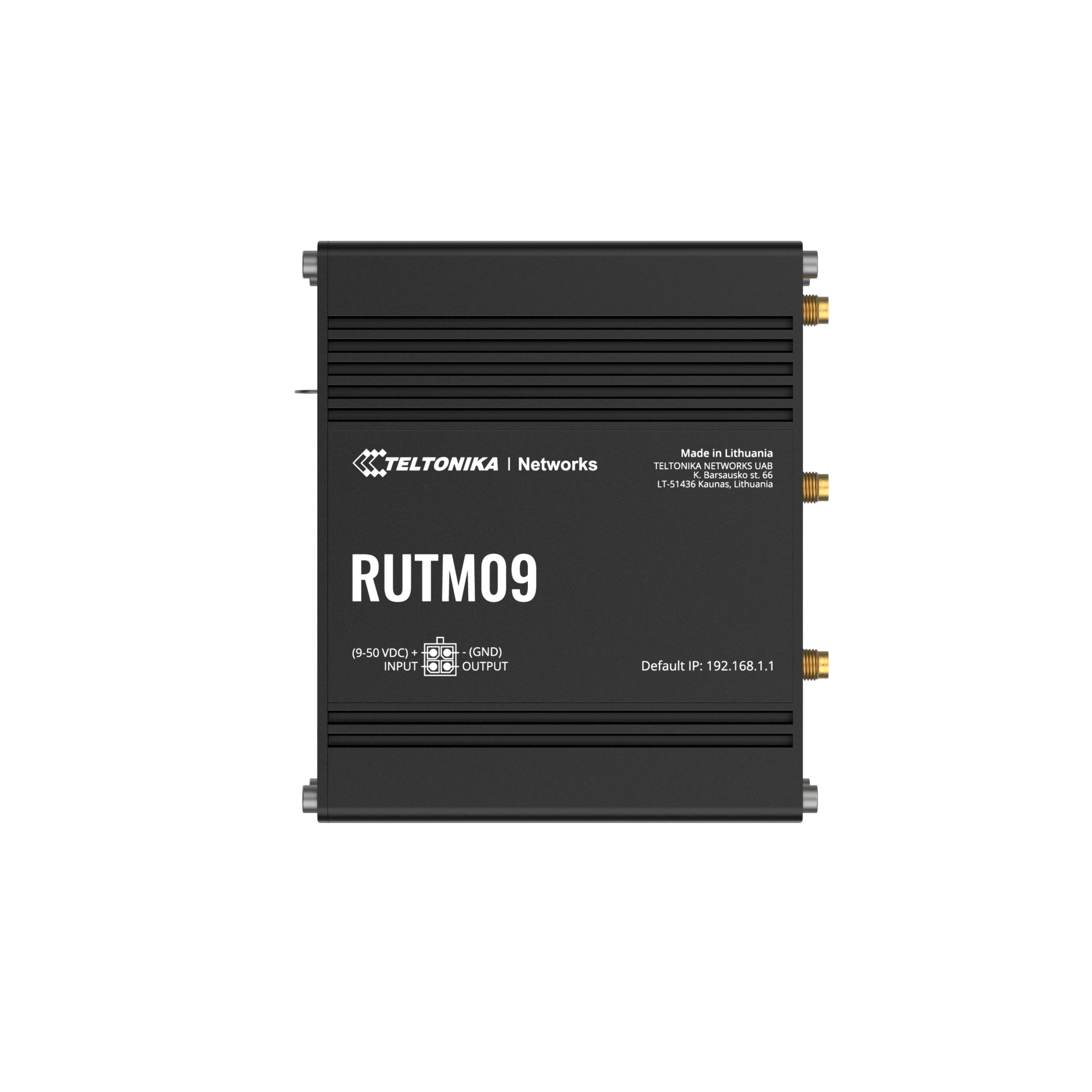 RUTM09 - Routeur industriel 4G LTE Cat 6 GNSS - Teltonika