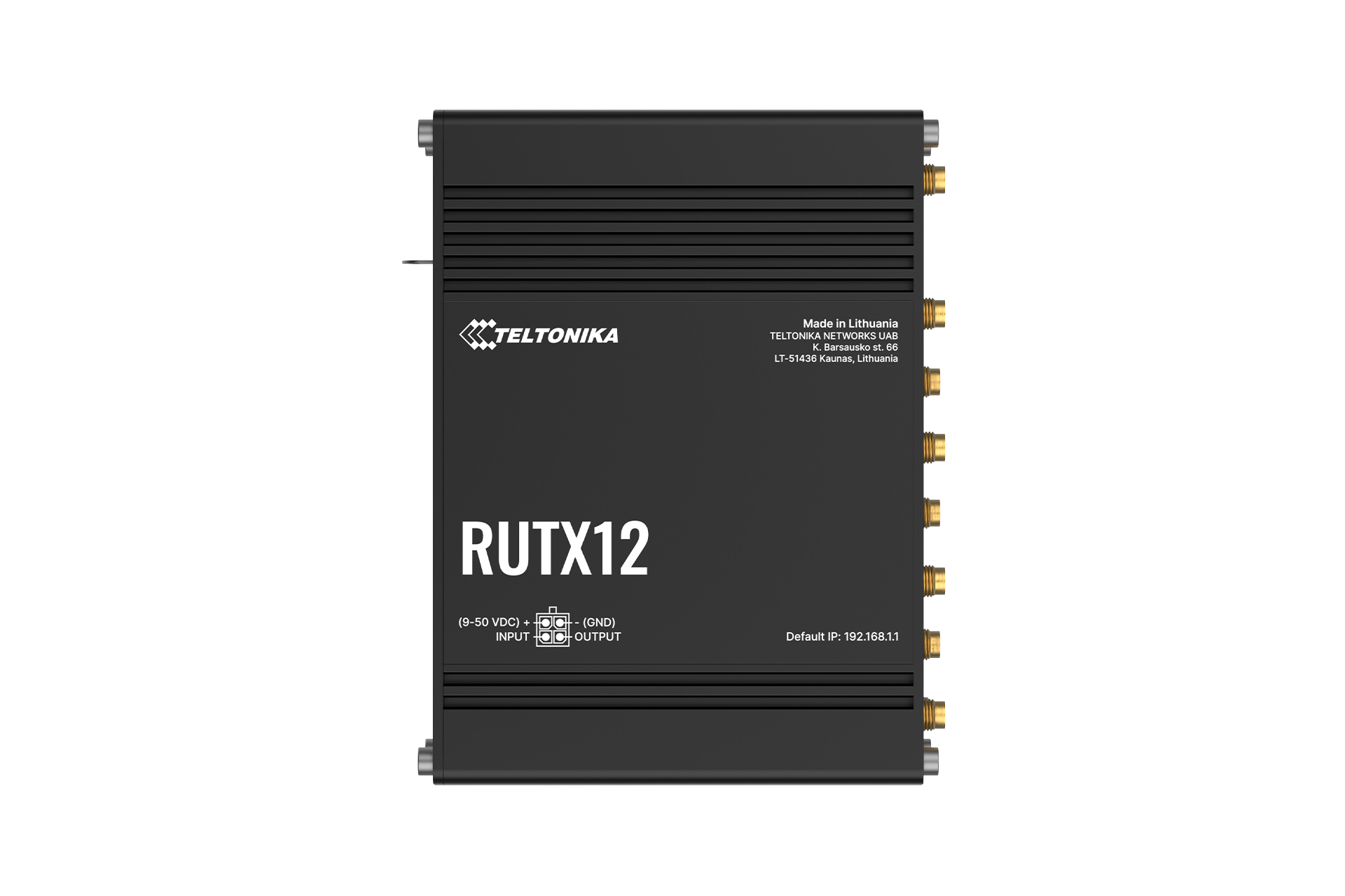 RUTX12 - Routeur industriel double modem 4G LTE Cat 6 - Teltonika
