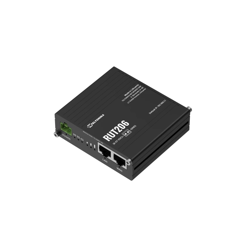Routeur 4G PoE - RS485 - Teltonika - RUT206 visuel 2