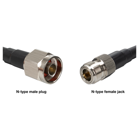 Câble Pulsar 1,5 m - Type N mâle vers Type N femelle - RAK9731 - Rak Wireless