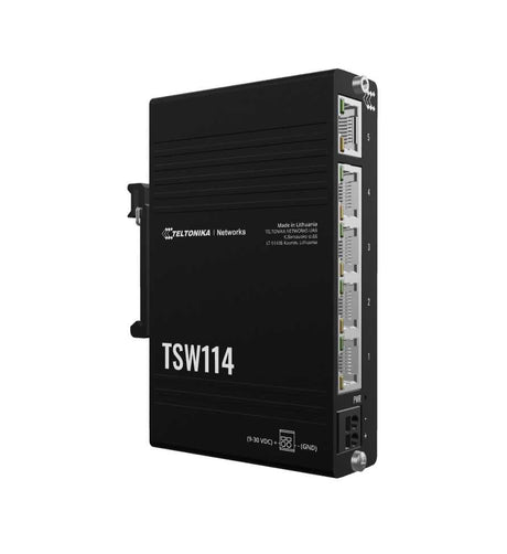 Switch rail-din Gigabit Teltonika - TSW114