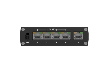 Teltonika industrial PoE switch - TSW100