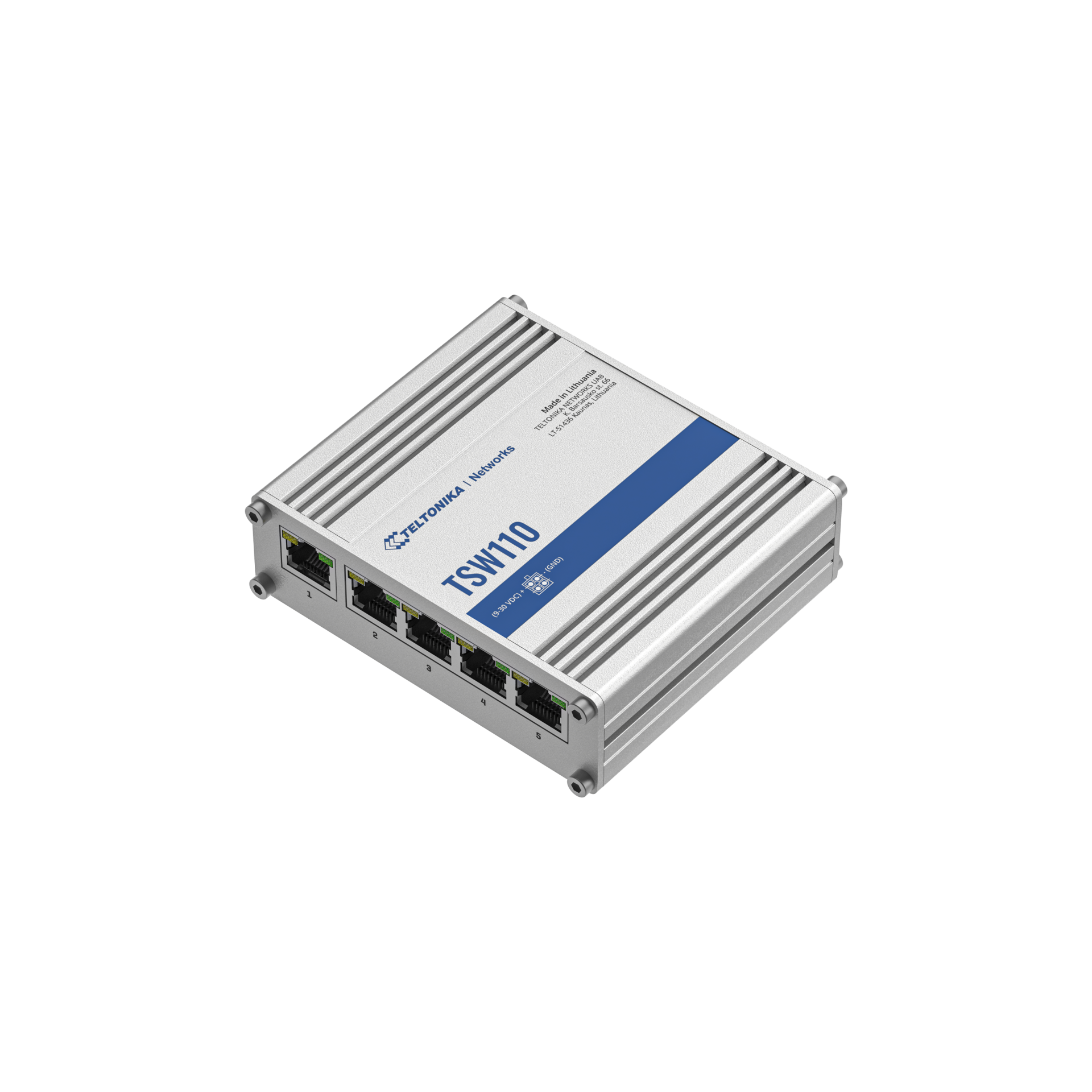 Switch industriel 5 ports Gigabit - Teltonika TSW110