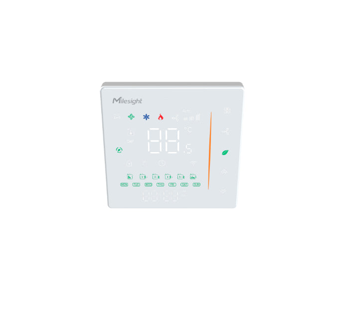 Thermostat intelligent Lorawan pour ventilo-convecteur - WT301 - Milesight visuel 2