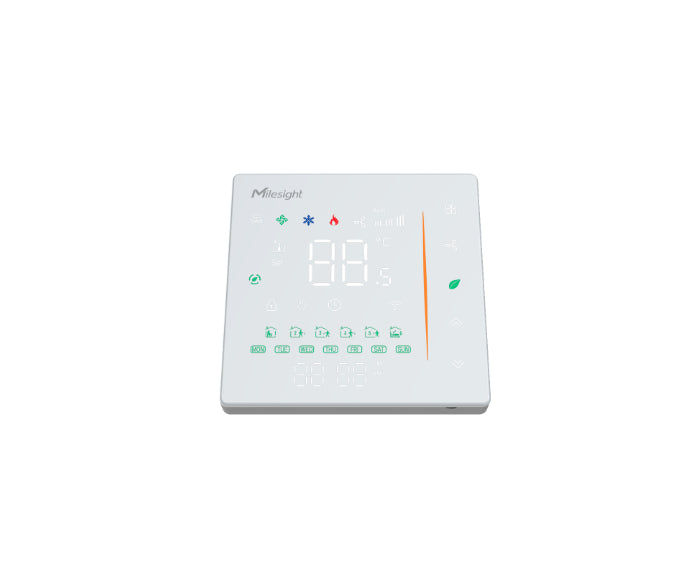 Thermostat intelligent Lorawan pour ventilo-convecteur - WT301 - Milesight visuel 3