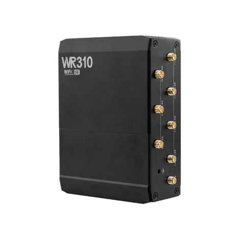 WR310-FEU – Routeur 5G industriel avec Wi-Fi 6, double SIM et connectivité IoT haut débit - Queclink