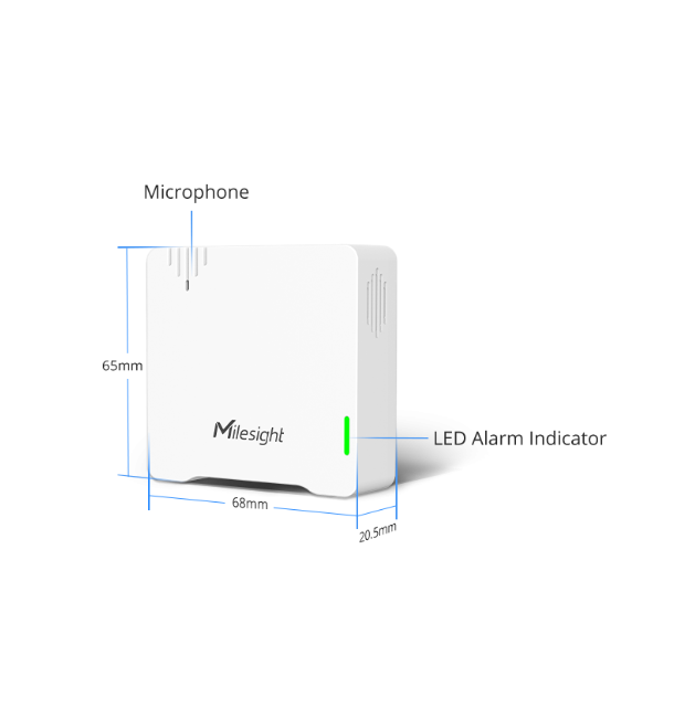 WS302 - Capteur LoRaWAN niveau sonore - Milesight