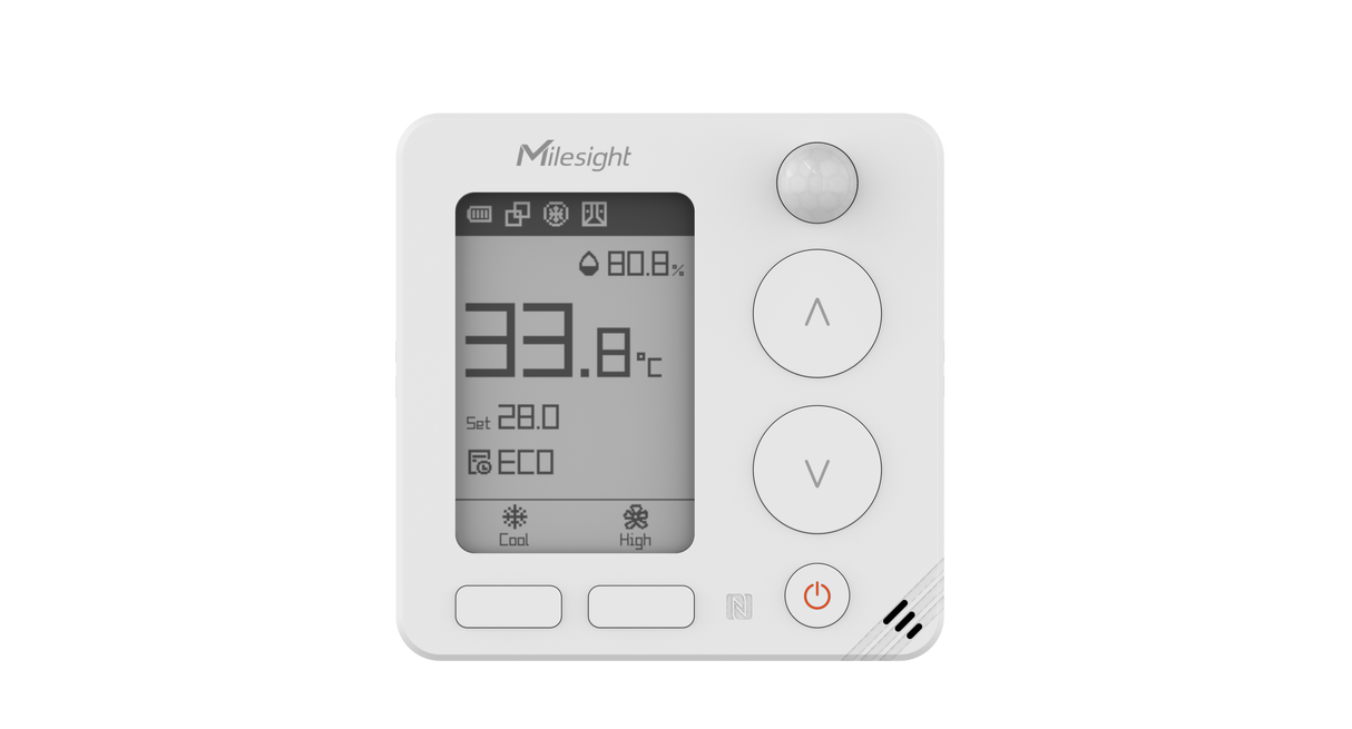 Thermostat Intelligent LoRaWan - WT401 - Milesight