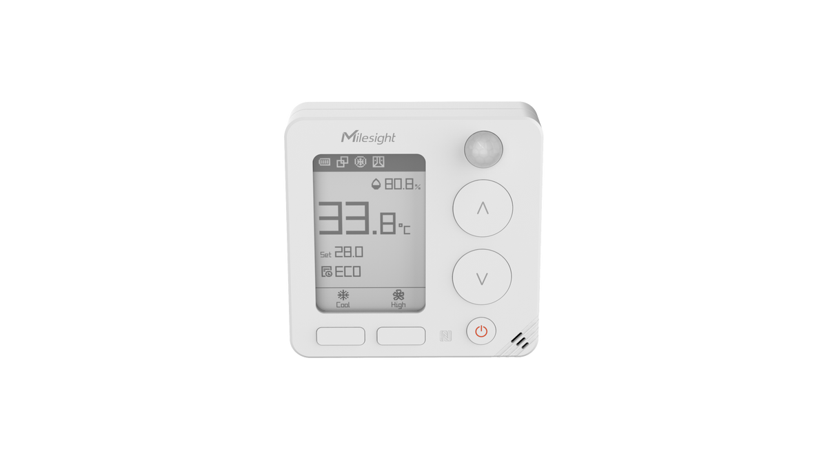 Thermostat Intelligent LoRaWan - WT401 - Milesight
