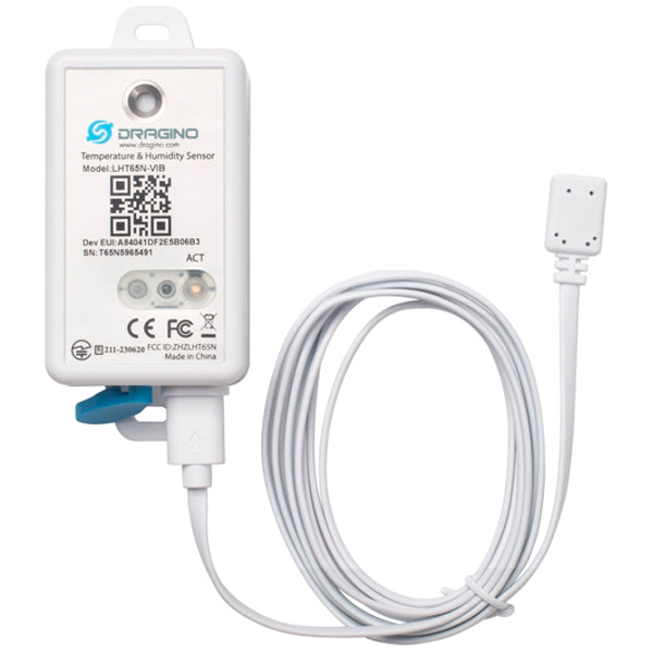 LHT65N-VIB - Capteur LoRaWAN vibrations - Dragino