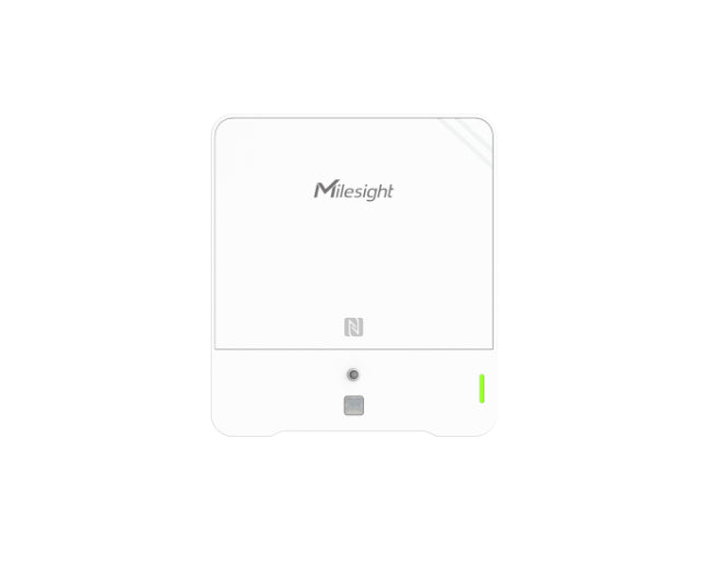 Vue de face du capteur de qualité d’air sans écran Milesight AM319L
