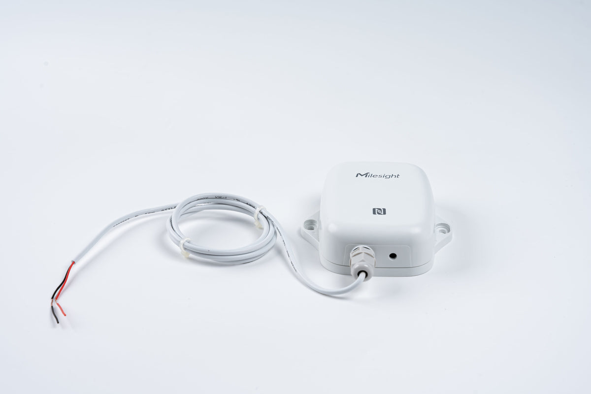 Milesight EM300-DI et son câble pour raccordement aux sorties impulsionnelles