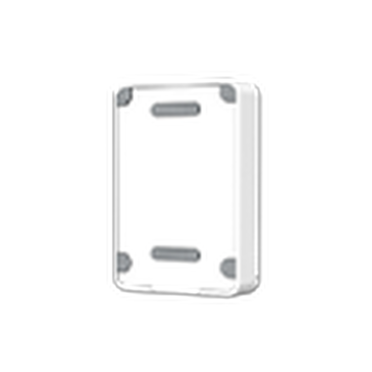 Dos de la version magnétique Milesight EM320-TH avec deux zones de fixation par adsorption