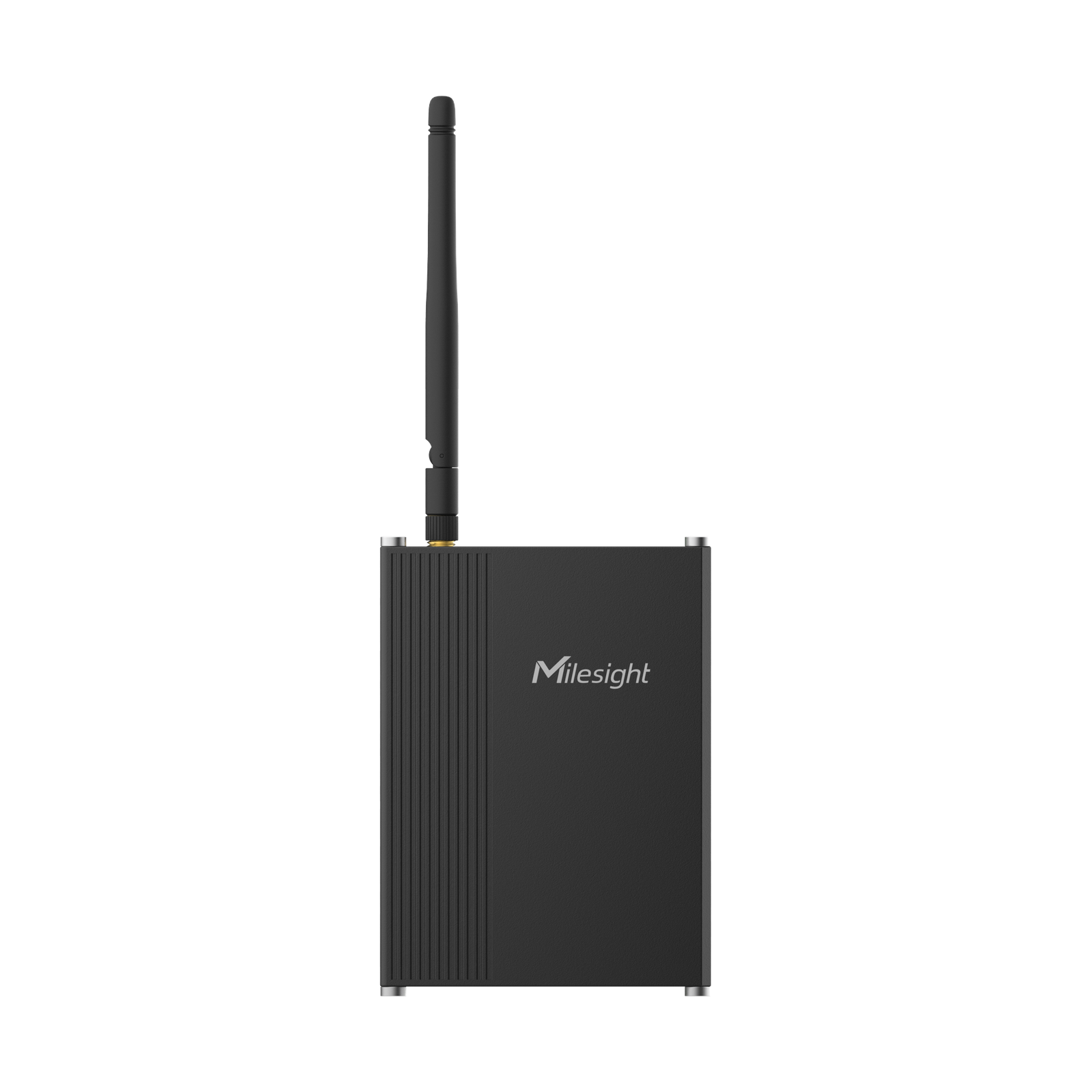 Rendu de face du contrôleur cellulaire Milesight UC300-L05EU avec antenne