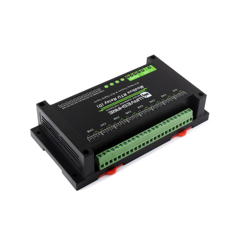 26517 - Relais Modbus RTU 8 relais + 8 entrées - Waveshare