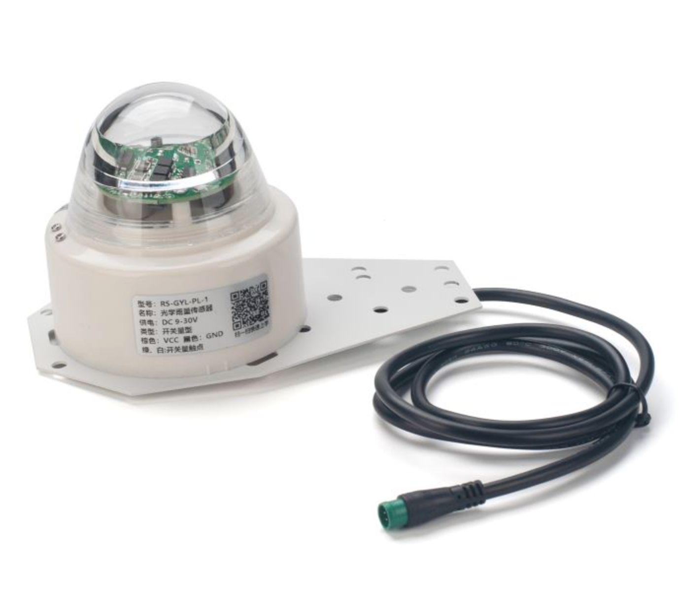WSS-08 - Pluviomètre optique pour station météo - Dragino