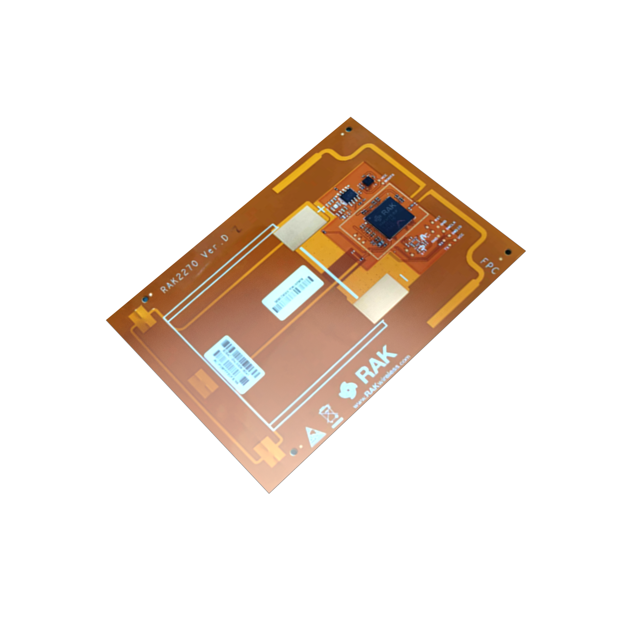 RAK2270 215021 Developer – circuit flexible LoRaWAN avec composants accessibles