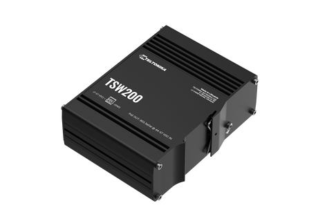 Teltonika industrial PoE switch - TSW200