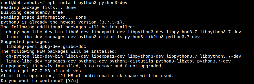 Install Python3